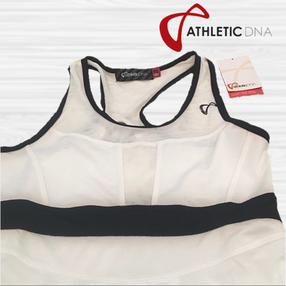 NWT Athletic DNA Racerback Tank Top Youth Large